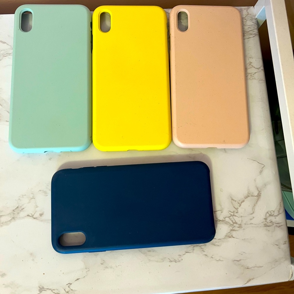 Case for iPhone Xs Max, ProBien Liquid Silicone Phone Cover